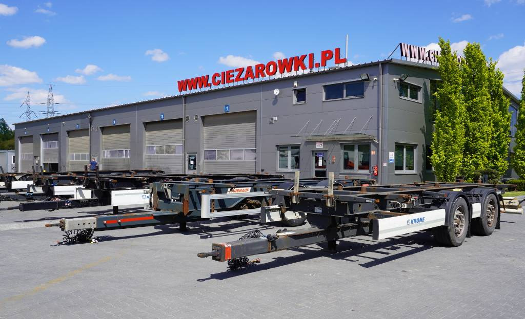 KRONE Trailer Krone BDF / 18 t - Kontejnerska prikolica/ Prikolica z zamenljivim tovoriščem: slika 1 KRONE Trailer Krone BDF / 18 t - Kontejnerska prikolica/ Prikolica z zamenljivim tovoriščem: slika 1