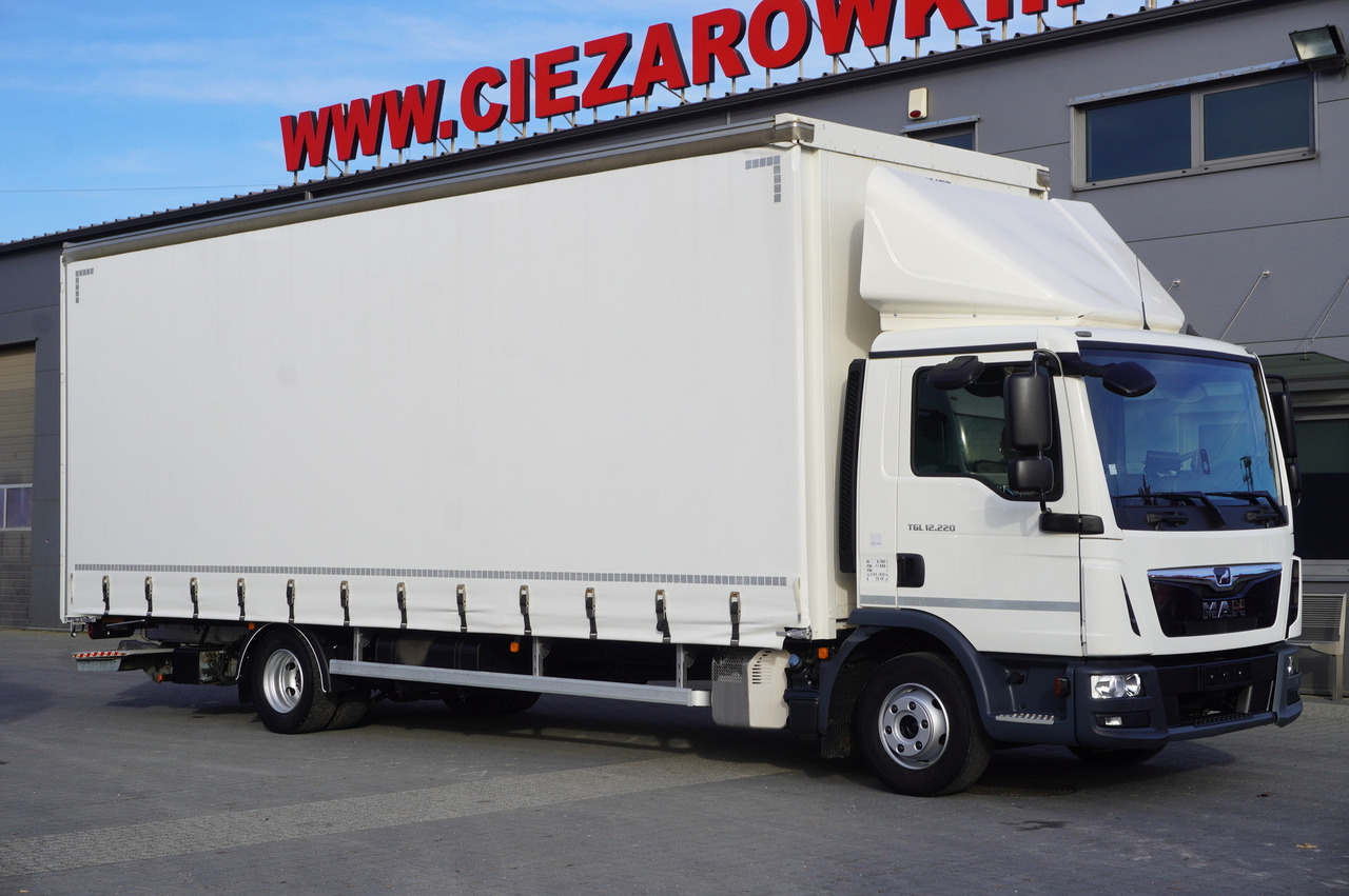 MAN TGL 12.220 / Curtainsider 19 EPAL / 140 tho. km - Tovornjak s ponjavo: slika 2 MAN TGL 12.220 / Curtainsider 19 EPAL / 140 tho. km - Tovornjak s ponjavo: slika 2