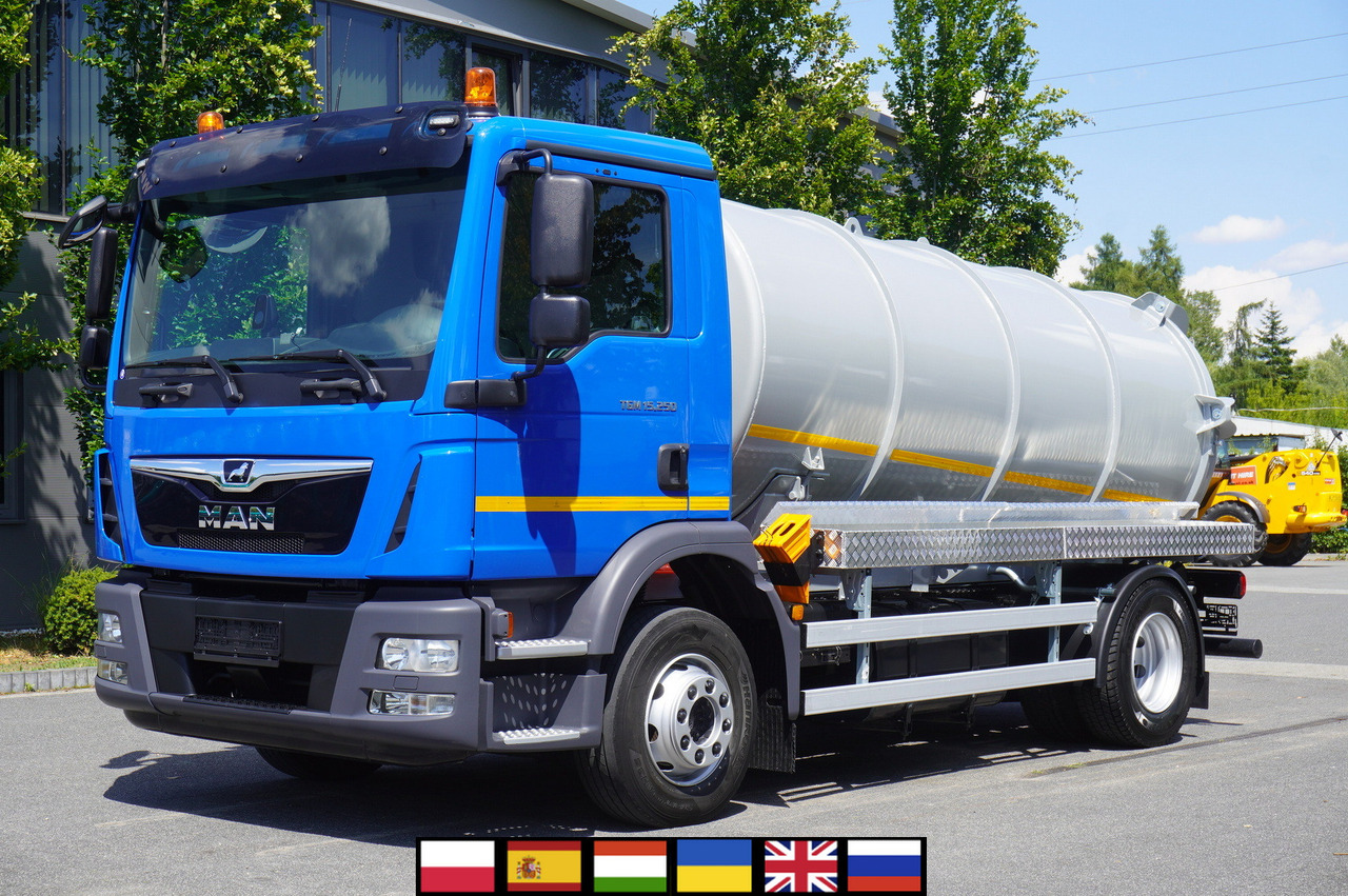 MAN TGM 15.250 / NEW septic tank (07/2025) superstructure 8000 l / 160 tho. km - Cisterna za gnojevko: slika 1 MAN TGM 15.250 / NEW septic tank (07/2025) superstructure 8000 l / 160 tho. km - Cisterna za gnojevko: slika 1