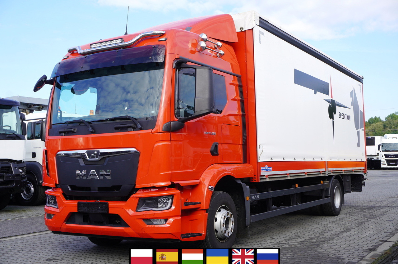 MAN TGM 15.290 / Curtainsider 17 EPAL / 2022 - Tovornjak s ponjavo: slika 1 MAN TGM 15.290 / Curtainsider 17 EPAL / 2022 - Tovornjak s ponjavo: slika 1