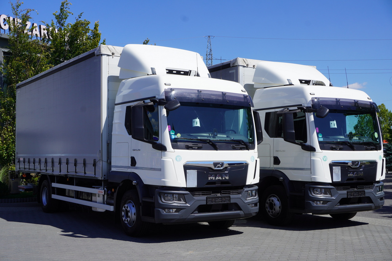 MAN TGM 15.290 Curtainsider / Glob / Manual / 2 beds / 17 EPAL - Tovornjak s ponjavo: slika 1 MAN TGM 15.290 Curtainsider / Glob / Manual / 2 beds / 17 EPAL - Tovornjak s ponjavo: slika 1