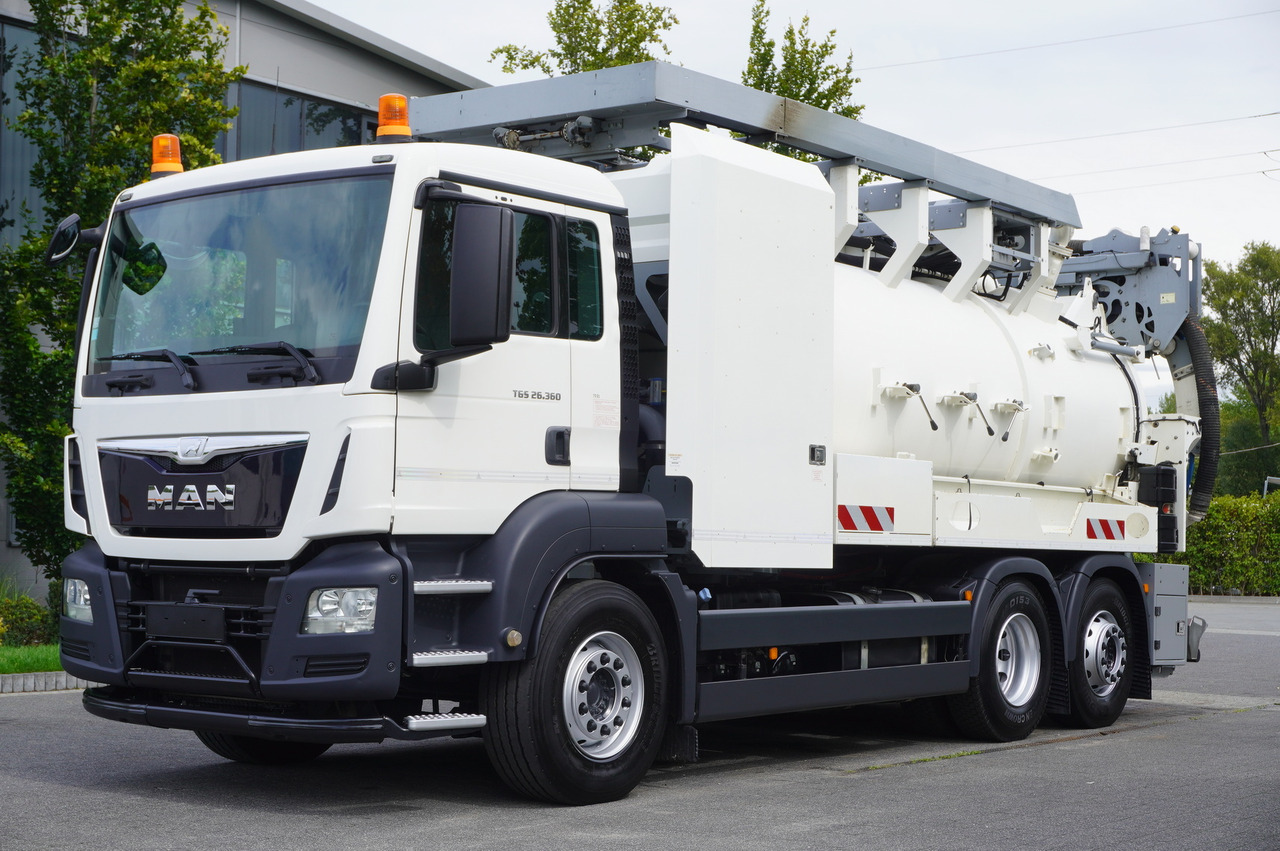 MAN TGS 26.360 E6 / RIVARD sewage cleaner 18 m3 / 115 tho. km / steering axle / 2 units - Vakuumski tovornjak: slika 2 MAN TGS 26.360 E6 / RIVARD sewage cleaner 18 m3 / 115 tho. km / steering axle / 2 units - Vakuumski tovornjak: slika 2