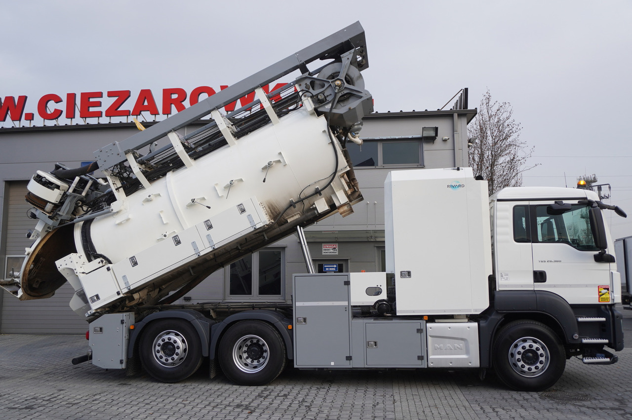 MAN TGS 26.360 E6 / RIVARD sewage cleaner 18 m3 / 180 tho. km / steering axle / 2 units - Vakuumski tovornjak: slika 4 MAN TGS 26.360 E6 / RIVARD sewage cleaner 18 m3 / 180 tho. km / steering axle / 2 units - Vakuumski tovornjak: slika 4