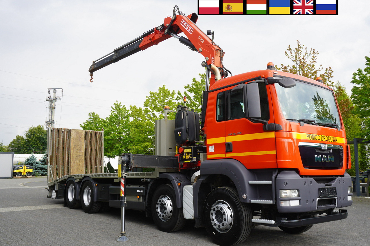 MAN TGS 35.360 E5 8x2 / FASSI F165 / 5.4 T cap. / 8.25 m reach - Vlečno vozilo: slika 1 MAN TGS 35.360 E5 8x2 / FASSI F165 / 5.4 T cap. / 8.25 m reach - Vlečno vozilo: slika 1