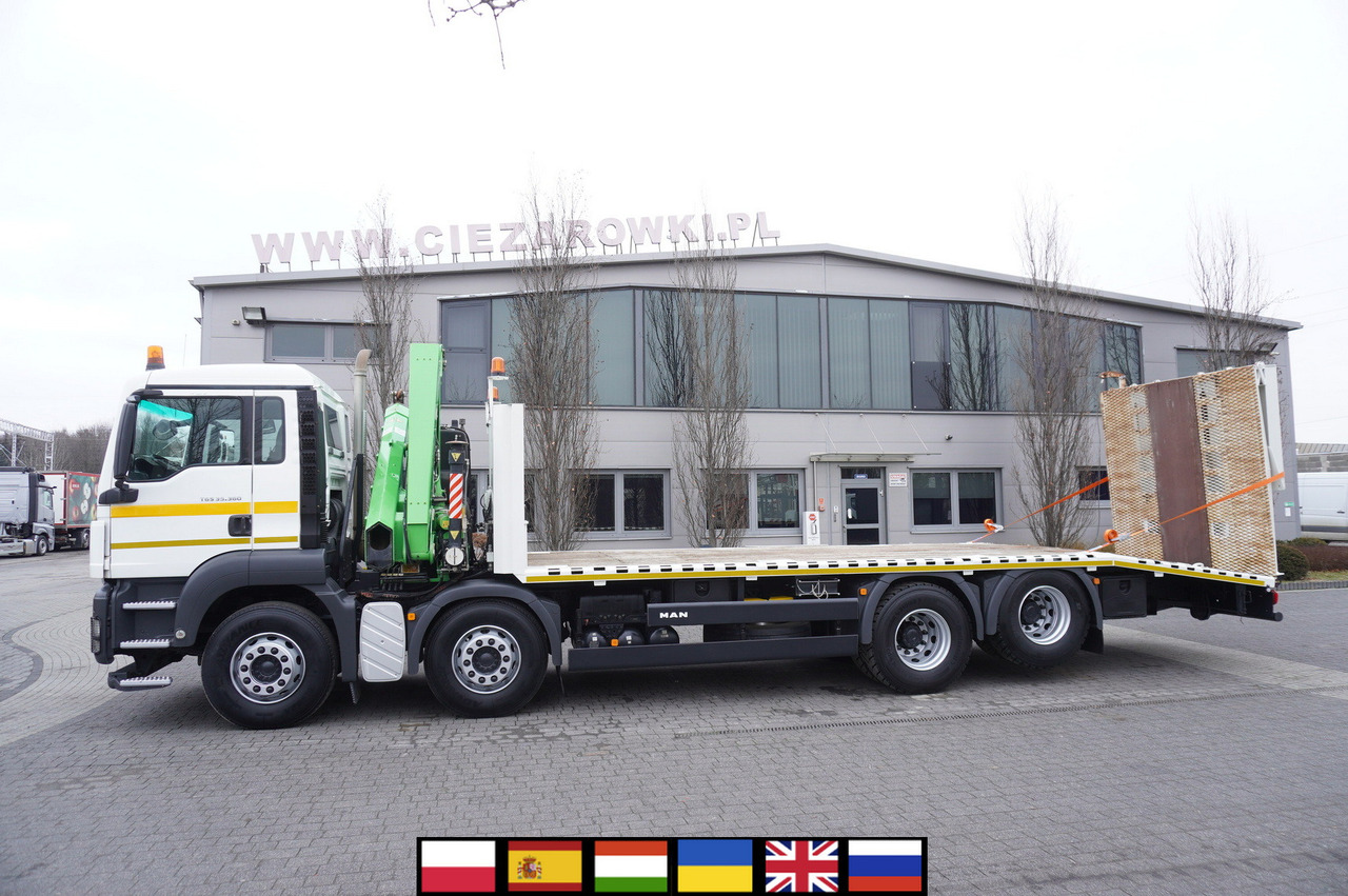 MAN TGS 35.360 E5 8x2 / HDS HIAB XS 166 HIDUO / 6.2 t lifting capacity / 12 m reach - Tovornjak avtotransporter, Tovornjak z dvigalom: slika 1 MAN TGS 35.360 E5 8x2 / HDS HIAB XS 166 HIDUO / 6.2 t lifting capacity / 12 m reach - Tovornjak avtotransporter, Tovornjak z dvigalom: slika 1