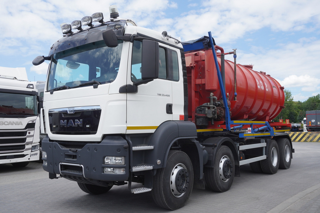 MAN TGS 35.400 8 × 4 E5 / HYVA HOOK LIFT 32.56 SE / Septic barrel 13000 L - Cisterna za gnojevko: slika 2 MAN TGS 35.400 8 × 4 E5 / HYVA HOOK LIFT 32.56 SE / Septic barrel 13000 L - Cisterna za gnojevko: slika 2