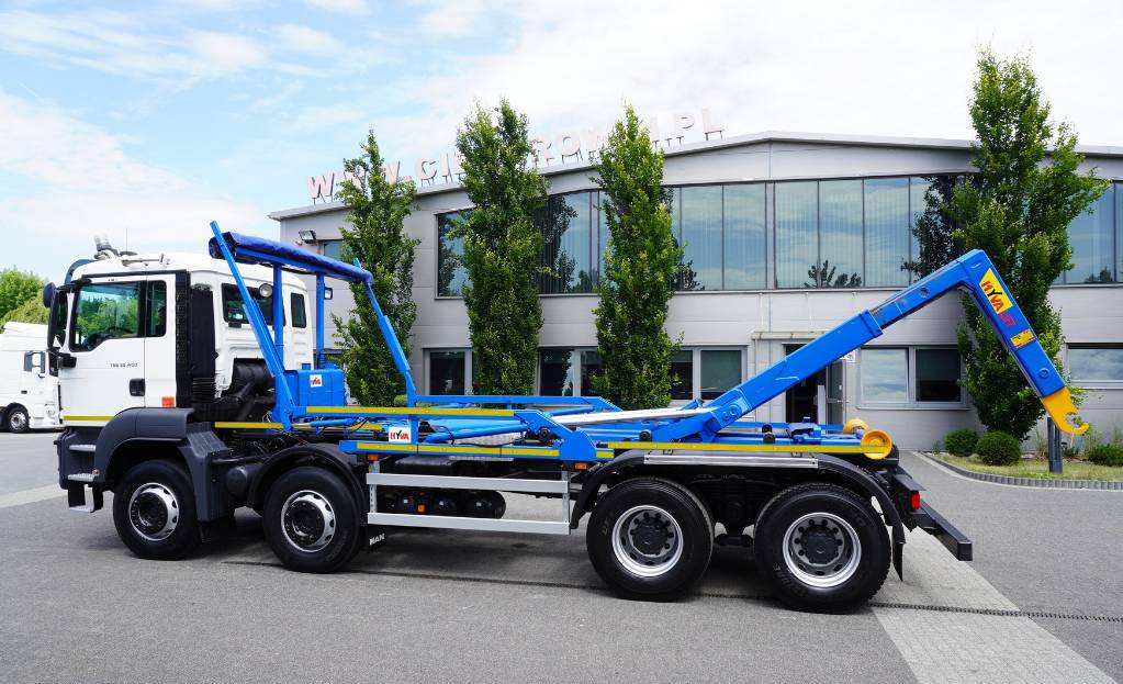 MAN TGS 35.400 8×4 HYVA LIFT 32.56 SE hooklift - Kotalni prekucni tovornjak: slika 3 MAN TGS 35.400 8×4 HYVA LIFT 32.56 SE hooklift - Kotalni prekucni tovornjak: slika 3
