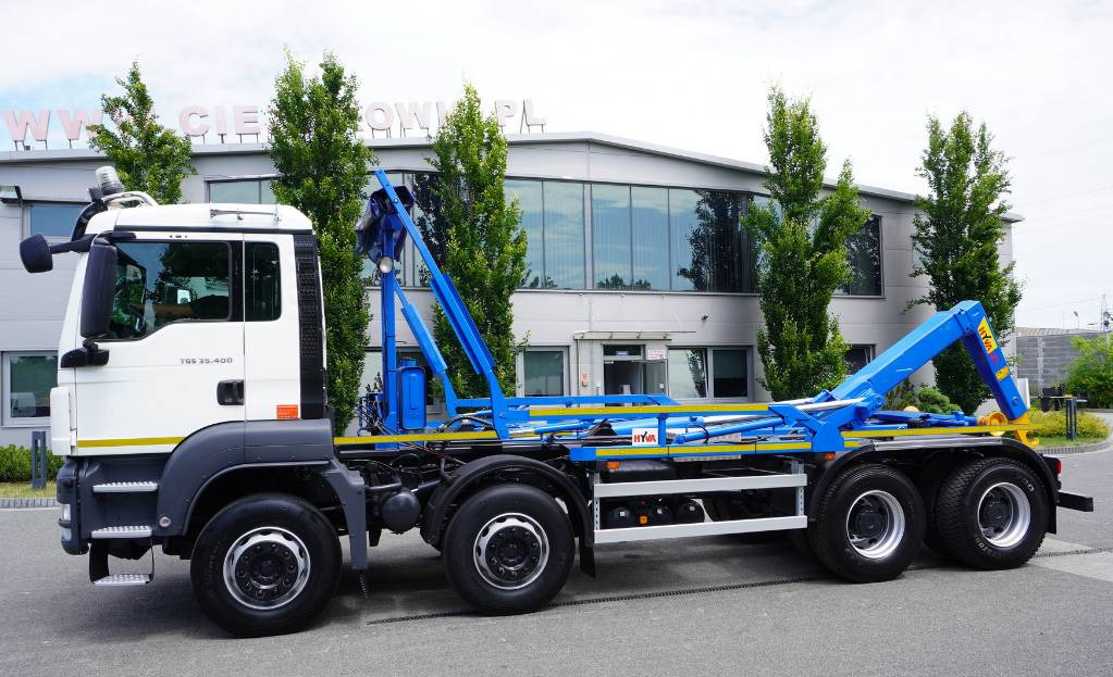 MAN TGS 35.400 8×4 HYVA LIFT 32.56 SE hooklift - Kotalni prekucni tovornjak: slika 2 MAN TGS 35.400 8×4 HYVA LIFT 32.56 SE hooklift - Kotalni prekucni tovornjak: slika 2