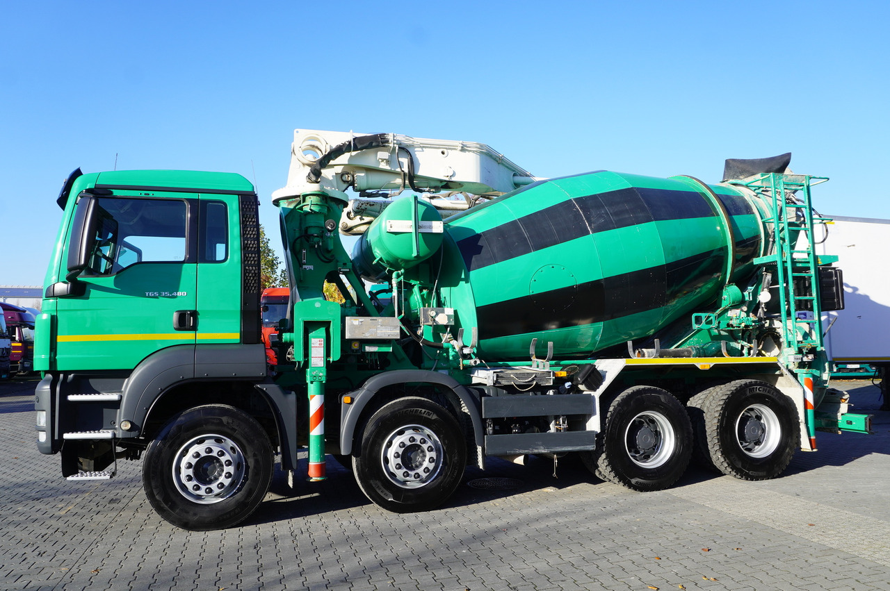 MAN TGS 35.480 8x4 Concrete Mixer Pump truck / Putzmeister M24-3 / 1600 MTH! - Črpalka za beton: slika 3 MAN TGS 35.480 8x4 Concrete Mixer Pump truck / Putzmeister M24-3 / 1600 MTH! - Črpalka za beton: slika 3