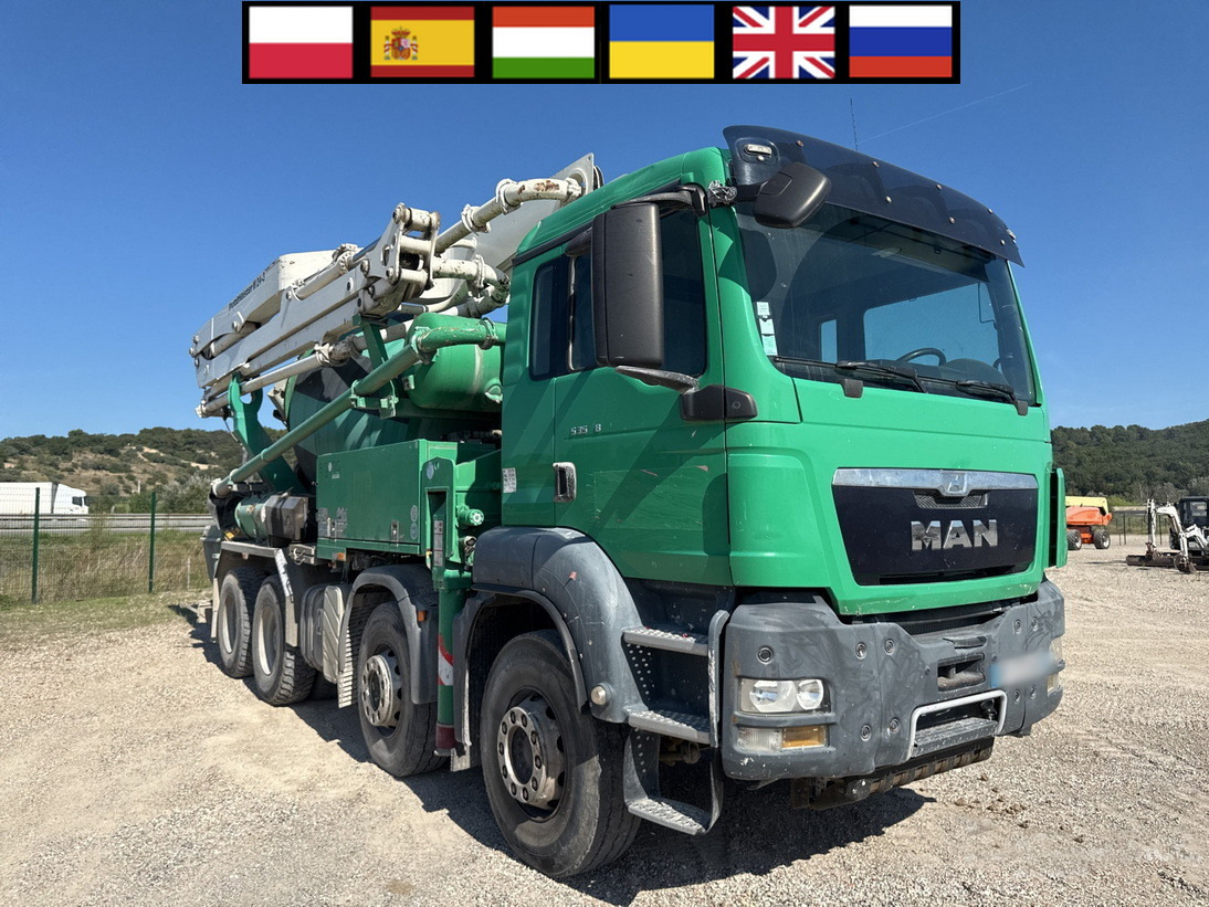 MAN TGS 35.480 8x4 Concrete Mixer Pump truck / Putzmeister M24-3 / 1600 MTH! - Črpalka za beton: slika 1 MAN TGS 35.480 8x4 Concrete Mixer Pump truck / Putzmeister M24-3 / 1600 MTH! - Črpalka za beton: slika 1