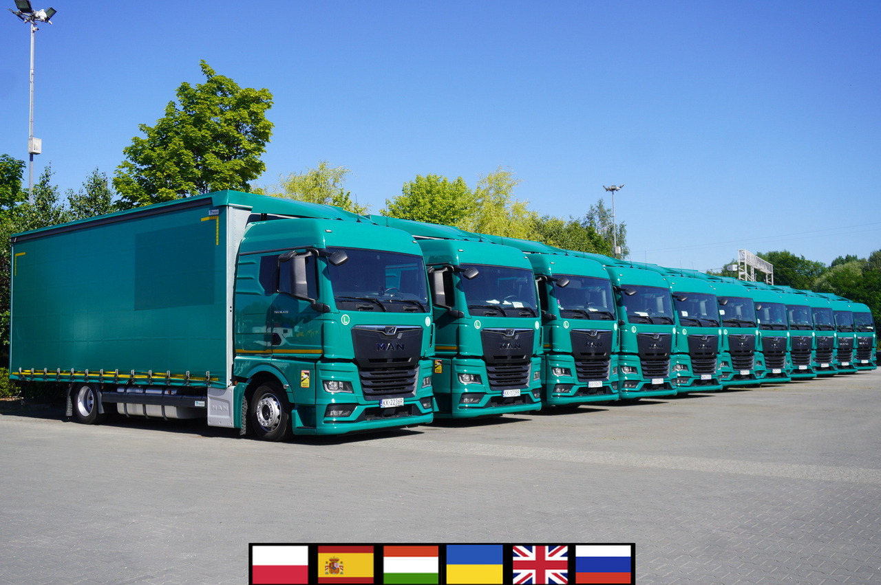 MAN TGX 18.470 / 2022 / Curtainsider 19 EPAL / Retarder / 15 units - Tovornjak s ponjavo: slika 1 MAN TGX 18.470 / 2022 / Curtainsider 19 EPAL / Retarder / 15 units - Tovornjak s ponjavo: slika 1