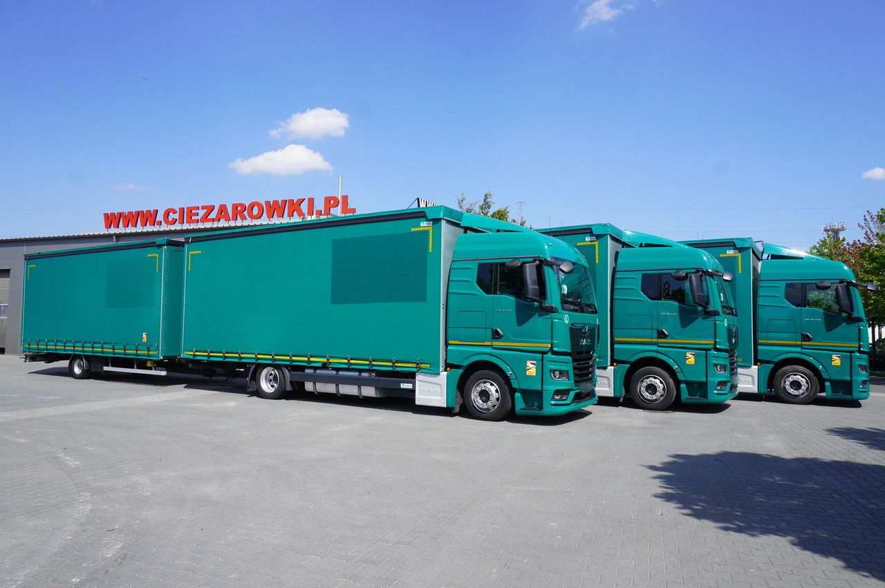 MAN TGX 18.470 / Trailer 19 EPAL / Curtainsider 19 EPAL / 2022 / Retarder / 15 units - Tovornjak s ponjavo: slika 2 MAN TGX 18.470 / Trailer 19 EPAL / Curtainsider 19 EPAL / 2022 / Retarder / 15 units - Tovornjak s ponjavo: slika 2
