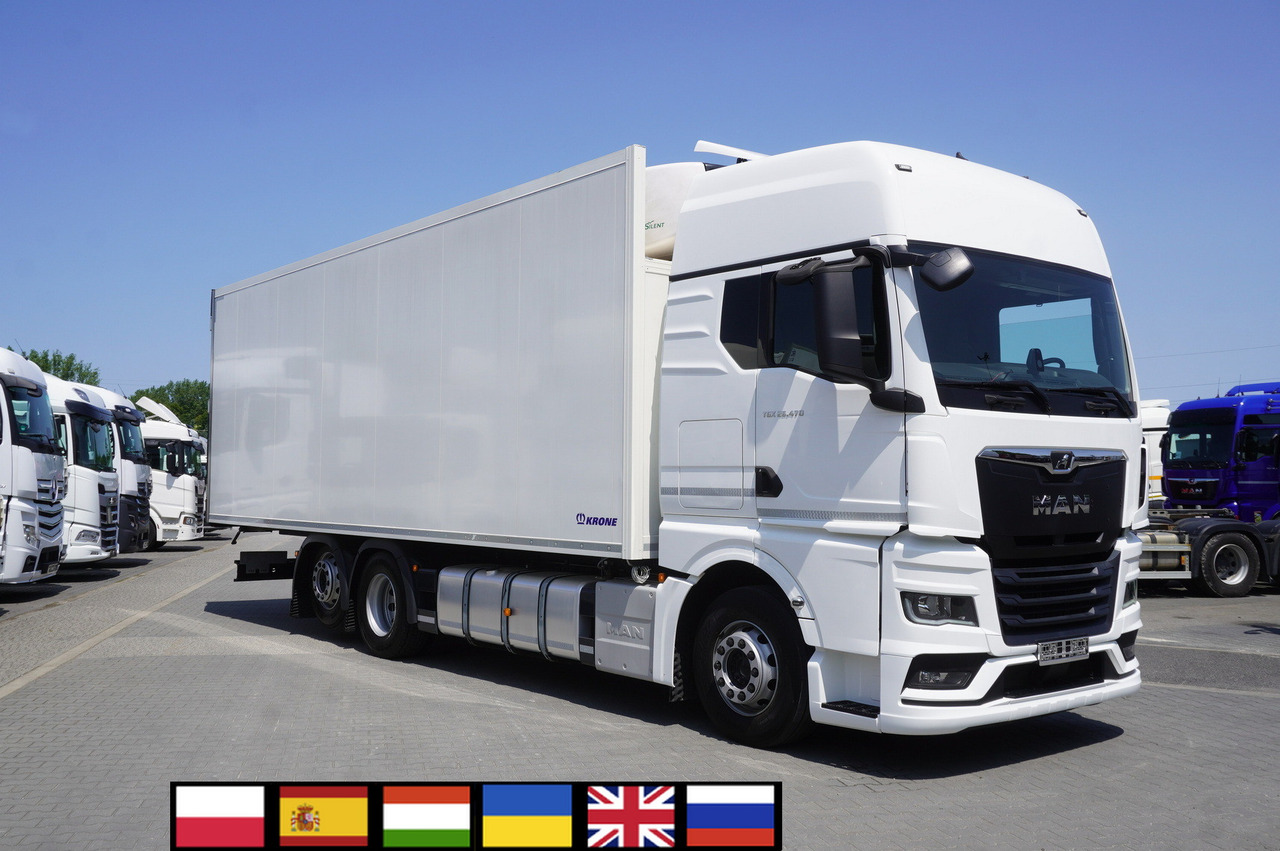 MAN TGX 26.470 / 2022 / Krone Refrigerator 40 EPAL Multitemp Dopplestock / Carrier Supra 950 MT - Tovornjak hladilnik: slika 1 MAN TGX 26.470 / 2022 / Krone Refrigerator 40 EPAL Multitemp Dopplestock / Carrier Supra 950 MT - Tovornjak hladilnik: slika 1