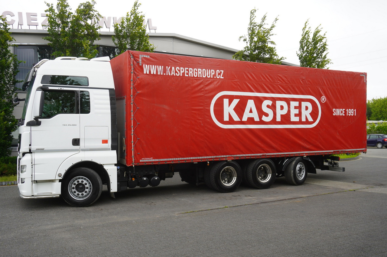 MAN TGX 35.580 E6 8x4 /4 / 23 EPAL tarp superstructure / 4th axle steered - Tovornjak s ponjavo: slika 2 MAN TGX 35.580 E6 8x4 /4 / 23 EPAL tarp superstructure / 4th axle steered - Tovornjak s ponjavo: slika 2