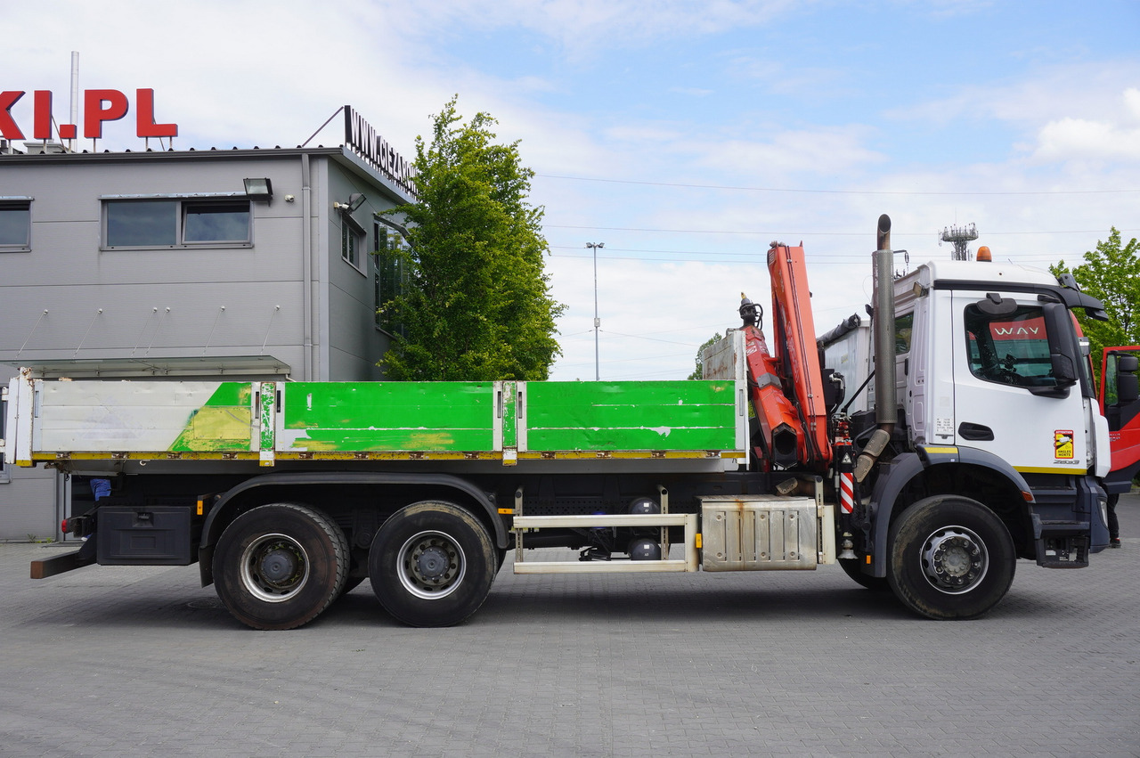 MERCEDES-BENZ AROCS 2633 6x4 / 5.5 T crane FASSI F135 / Tipper 15 EPAL - Tovornjak prekucnik, Tovornjak z dvigalom: slika 5 MERCEDES-BENZ AROCS 2633 6x4 / 5.5 T crane FASSI F135 / Tipper 15 EPAL - Tovornjak prekucnik, Tovornjak z dvigalom: slika 5