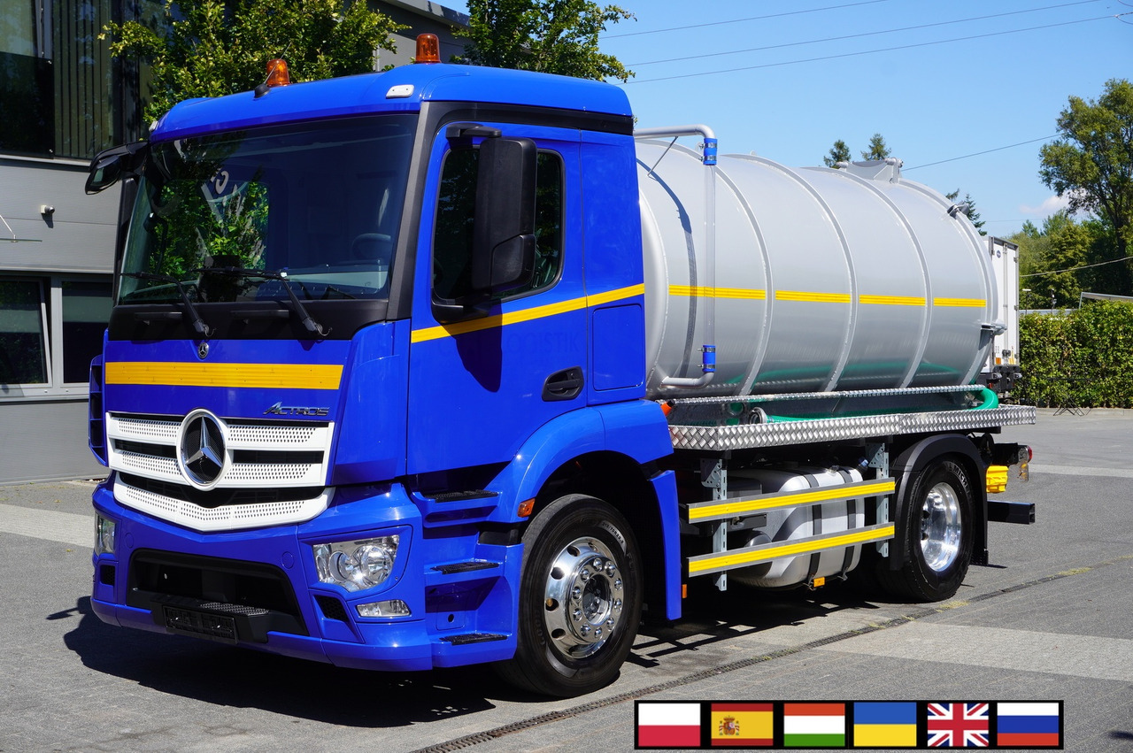 MERCEDES-BENZ Actros 18.35 LS / Body NEW septic tank (08/2025) 11000 l / 280000 kilometers! - Cisterna za gnojevko: slika 1 MERCEDES-BENZ Actros 18.35 LS / Body NEW septic tank (08/2025) 11000 l / 280000 kilometers! - Cisterna za gnojevko: slika 1