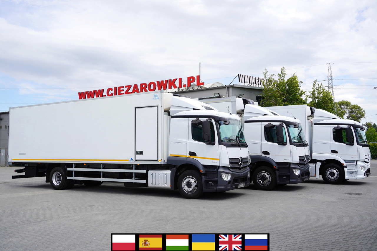 MERCEDES-BENZ Actros 1824 / Refrigerator 22 EPAL / Carrier Supra 1250 / Sleeping cabin / 3 units - Tovornjak hladilnik: slika 1 MERCEDES-BENZ Actros 1824 / Refrigerator 22 EPAL / Carrier Supra 1250 / Sleeping cabin / 3 units - Tovornjak hladilnik: slika 1