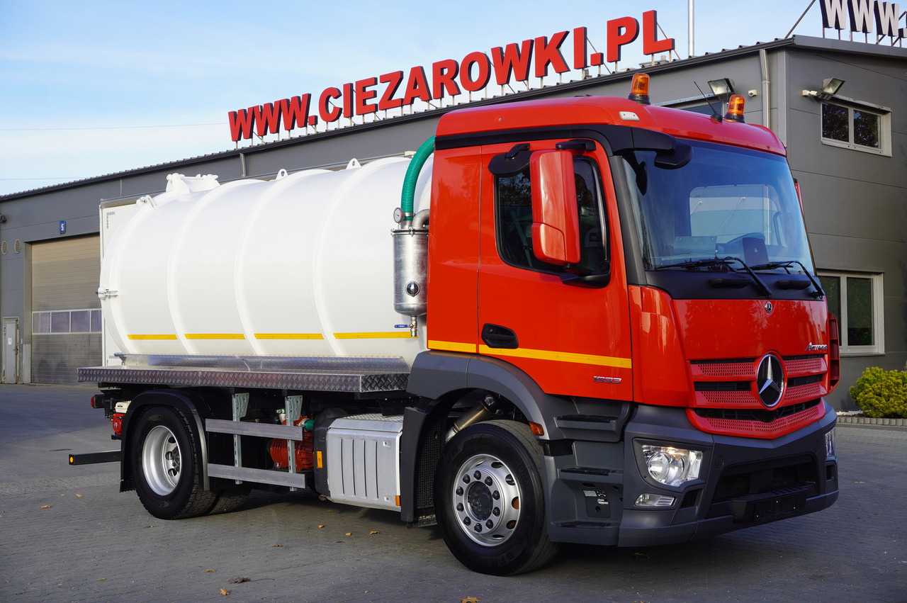 MERCEDES-BENZ Actros 1833 / 260 tho. km / NEW septic tank 11000 l - Tovornjak cisterna: slika 1 MERCEDES-BENZ Actros 1833 / 260 tho. km / NEW septic tank 11000 l - Tovornjak cisterna: slika 1