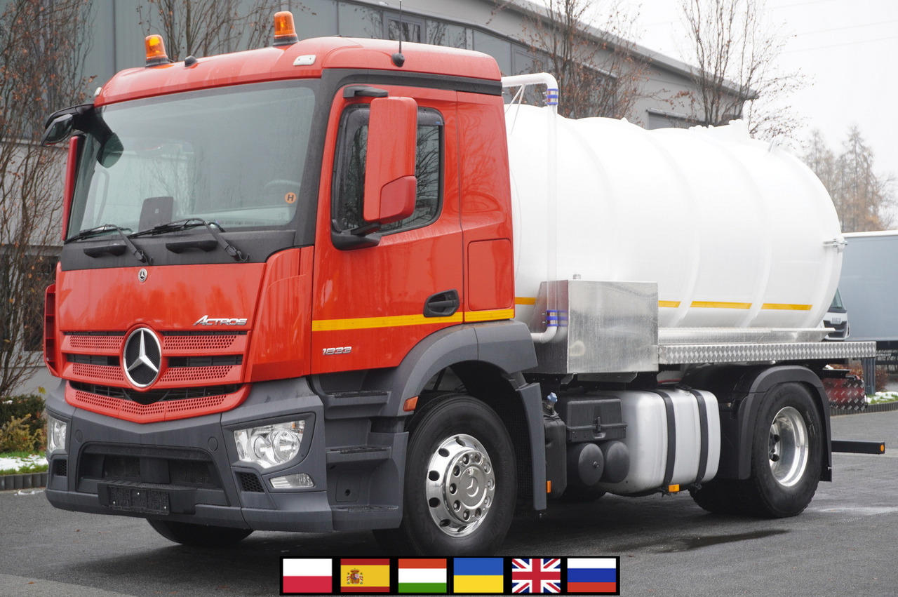 MERCEDES-BENZ Actros 1833 / 260 tho. km / NEW septic tank 11000 l - Tovornjak cisterna: slika 1 MERCEDES-BENZ Actros 1833 / 260 tho. km / NEW septic tank 11000 l - Tovornjak cisterna: slika 1