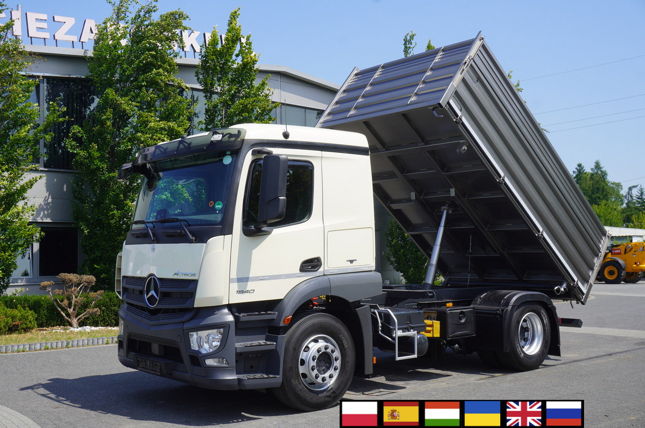 MERCEDES-BENZ Actros 1840 / New 3-side tipper 10 EPAL / Diff. lock / Load cap 10 t - Tovornjak prekucnik: slika 1 MERCEDES-BENZ Actros 1840 / New 3-side tipper 10 EPAL / Diff. lock / Load cap 10 t - Tovornjak prekucnik: slika 1