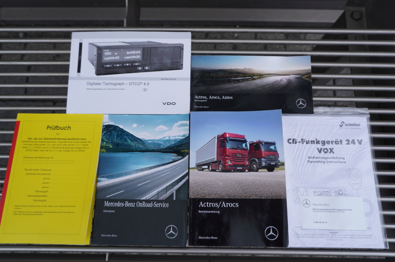 Tovornjak prekucnik MERCEDES-BENZ Actros 1846 4×2 / NEW 3-sided tipper / 10 t load cap / Diff. lock: slika 30