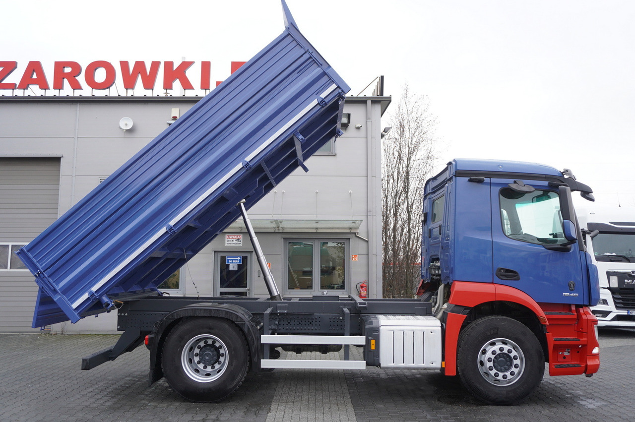 Tovornjak prekucnik MERCEDES-BENZ Actros 1846 4×2 / NEW 3-sided tipper / 10 t load cap / Diff. lock: slika 6