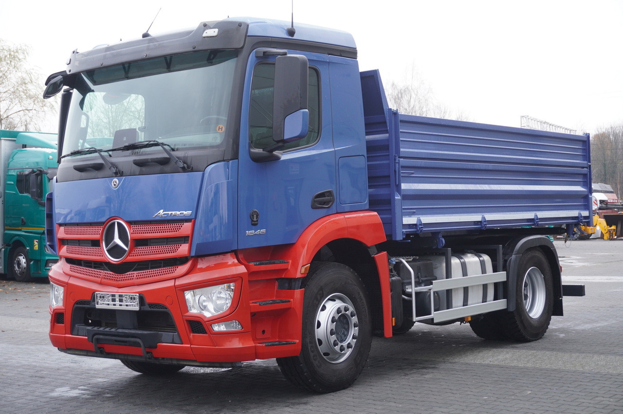 Tovornjak prekucnik MERCEDES-BENZ Actros 1846 4×2 / NEW 3-sided tipper / 10 t load cap / Diff. lock: slika 12