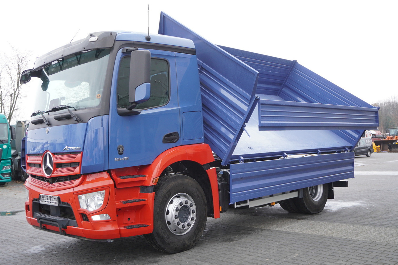 Tovornjak prekucnik MERCEDES-BENZ Actros 1846 4×2 / NEW 3-sided tipper / 10 t load cap / Diff. lock: slika 16