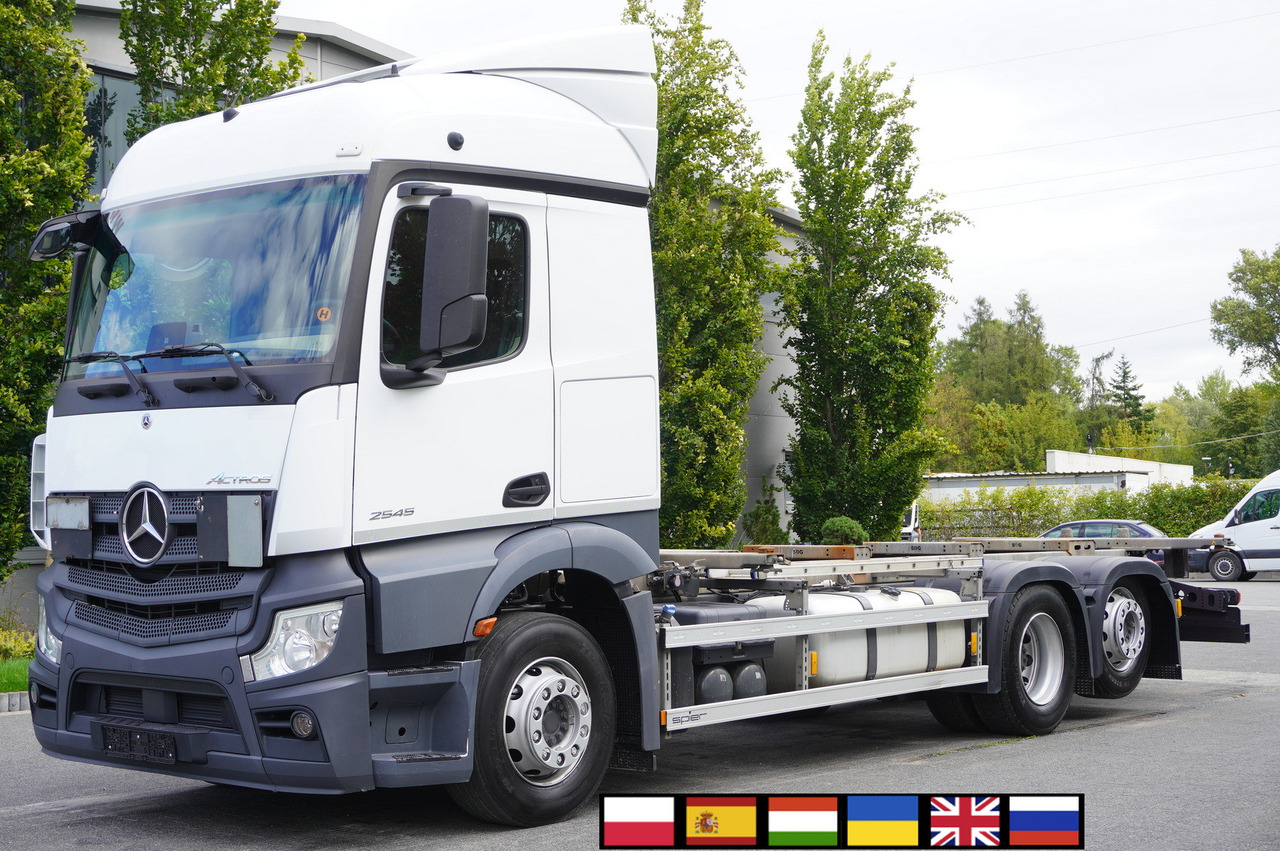 MERCEDES-BENZ Actros 2545 6×2 MP5 / Full ADR / 2 units - Kontejnerski tovornjak/ Tovornjak z zamenljivim tovoriščem: slika 1 MERCEDES-BENZ Actros 2545 6×2 MP5 / Full ADR / 2 units - Kontejnerski tovornjak/ Tovornjak z zamenljivim tovoriščem: slika 1