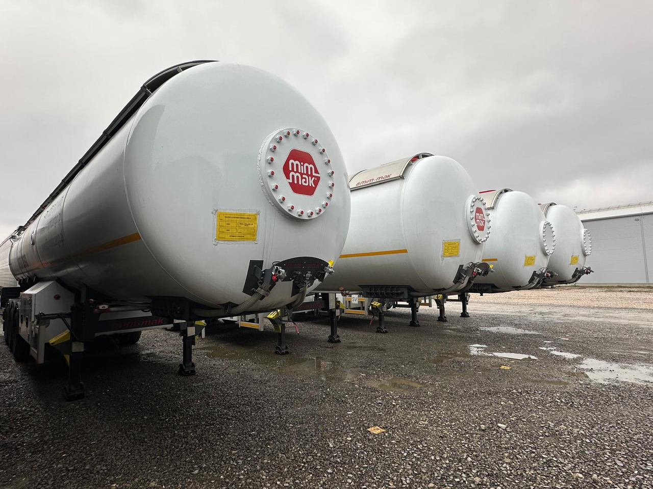 MIMMAK Gas tank semi-trailer MM312 / 2024 / 4 units - Polprikolica cisterna: slika 3 MIMMAK Gas tank semi-trailer MM312 / 2024 / 4 units - Polprikolica cisterna: slika 3