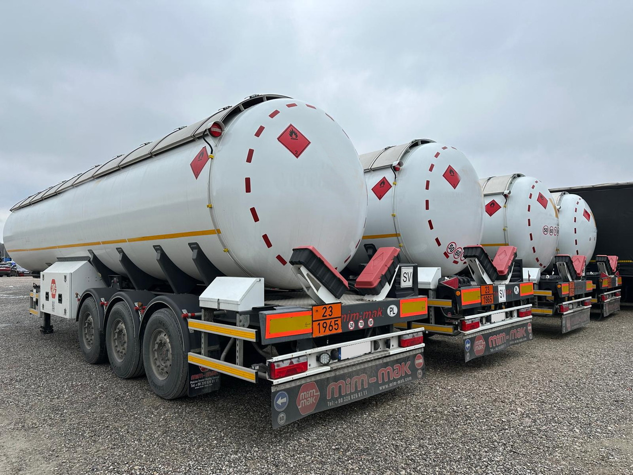 MIMMAK Gas tank semi-trailer MM312 / 2024 / 4 units - Polprikolica cisterna: slika 1 MIMMAK Gas tank semi-trailer MM312 / 2024 / 4 units - Polprikolica cisterna: slika 1