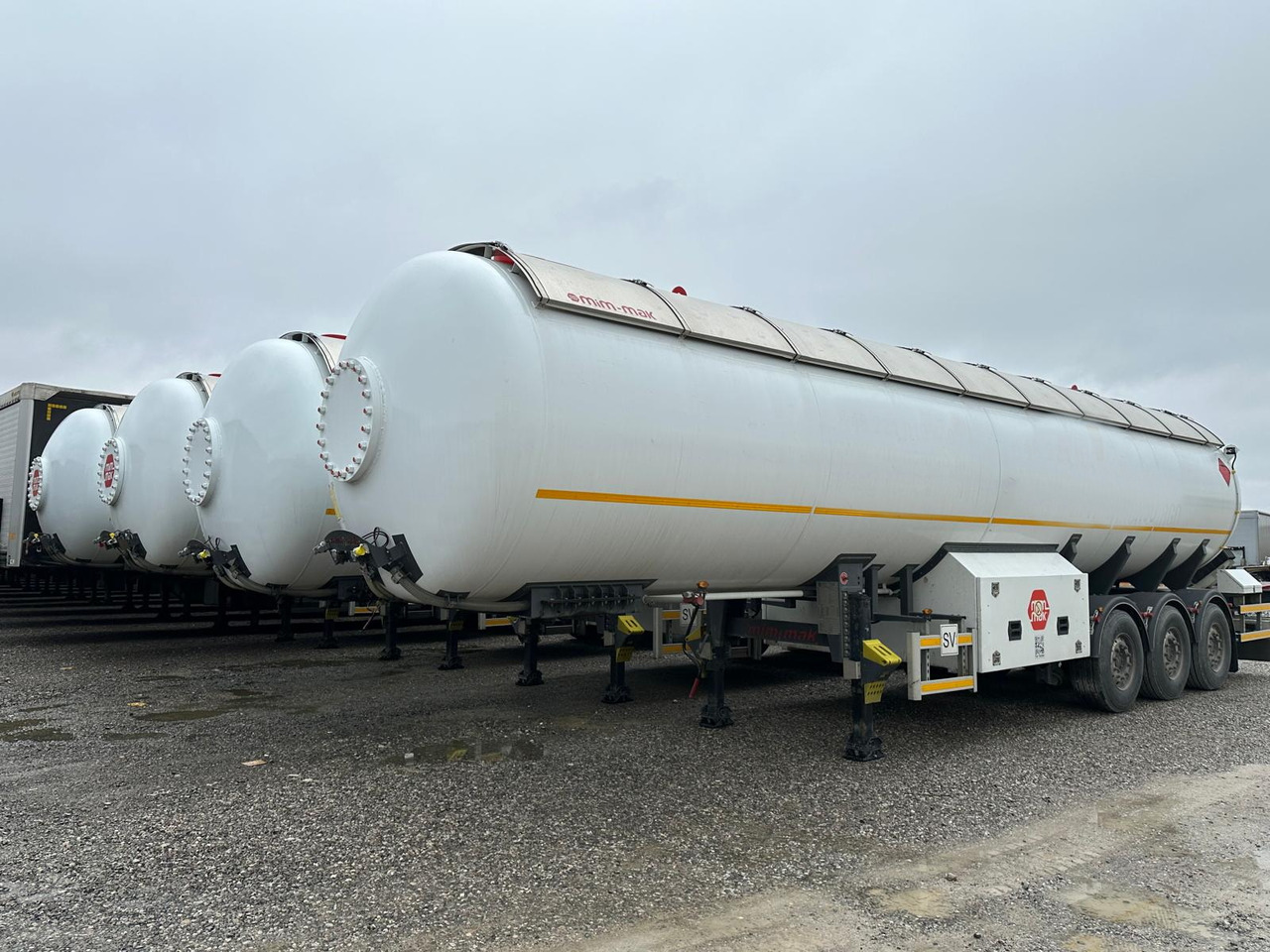 MIMMAK Gas tank semi-trailer MM312 / 2024 / 4 units - Polprikolica cisterna: slika 2 MIMMAK Gas tank semi-trailer MM312 / 2024 / 4 units - Polprikolica cisterna: slika 2