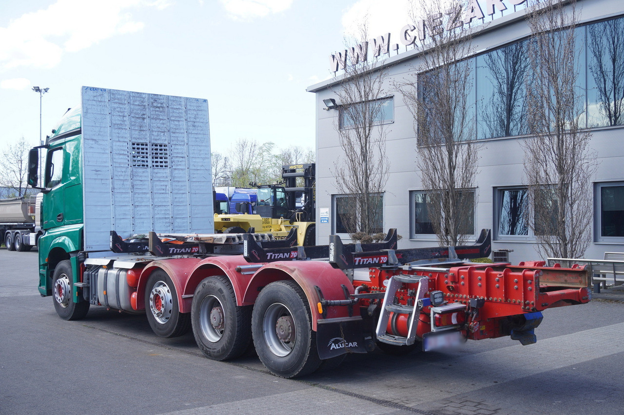 Mercedes-Benz Arocs 3563 8 × 4 / 630 HP / steered axle / Logging superstructure - Tovornjak za prevoz lesa: slika 5 Mercedes-Benz Arocs 3563 8 × 4 / 630 HP / steered axle / Logging superstructure - Tovornjak za prevoz lesa: slika 5