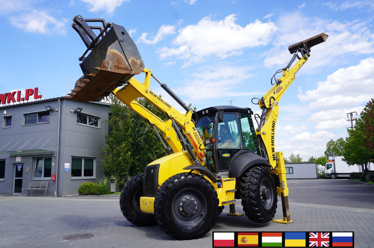 NEW HOLLAND B 115 C backhoe loader / 1000 MTH ! / 2021 - Bager nakladalec: slika 1 NEW HOLLAND B 115 C backhoe loader / 1000 MTH ! / 2021 - Bager nakladalec: slika 1