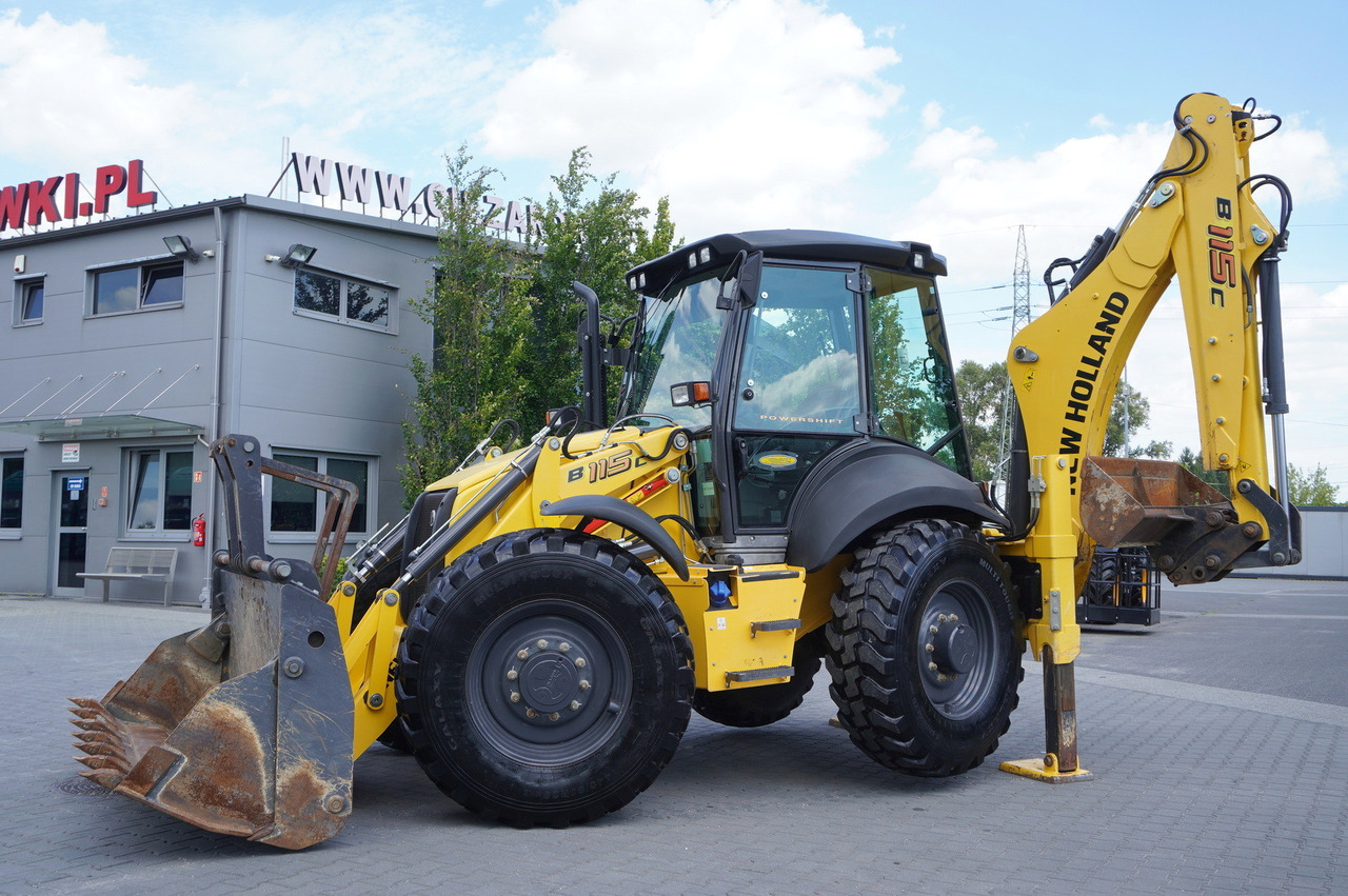 NEW HOLLAND B 115 C backhoe loader / 1000 MTH ! / 2021 - Bager nakladalec: slika 3 NEW HOLLAND B 115 C backhoe loader / 1000 MTH ! / 2021 - Bager nakladalec: slika 3