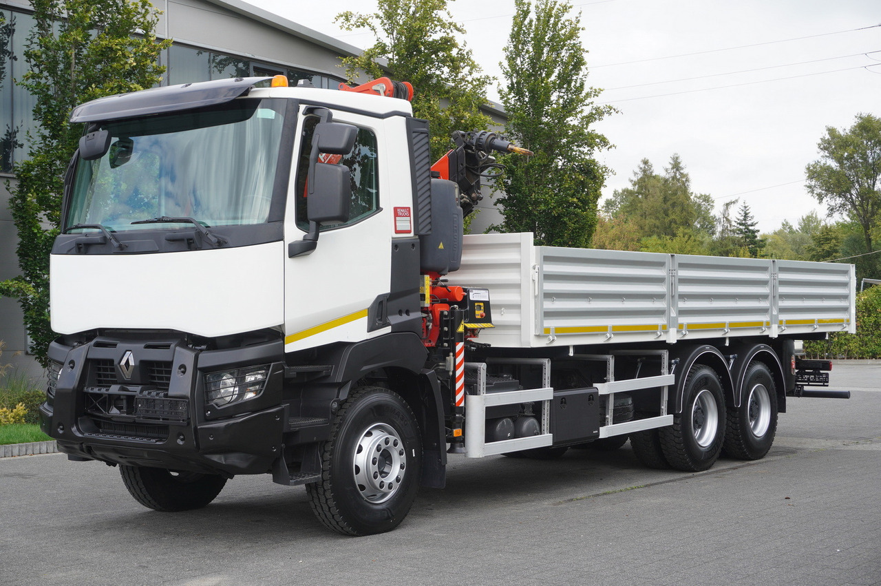 RENAULT K380 6×4 / FASSI F175 crane 7.85 t / 120 thousand km! / 2-sided tipper - Tovornjak prekucnik, Tovornjak z dvigalom: slika 3 RENAULT K380 6×4 / FASSI F175 crane 7.85 t / 120 thousand km! / 2-sided tipper - Tovornjak prekucnik, Tovornjak z dvigalom: slika 3