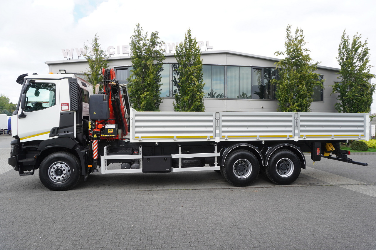 RENAULT K380 6×4 / FASSI F175 crane 7.85 t / 120 thousand km! / 2-sided tipper - Tovornjak prekucnik, Tovornjak z dvigalom: slika 5 RENAULT K380 6×4 / FASSI F175 crane 7.85 t / 120 thousand km! / 2-sided tipper - Tovornjak prekucnik, Tovornjak z dvigalom: slika 5