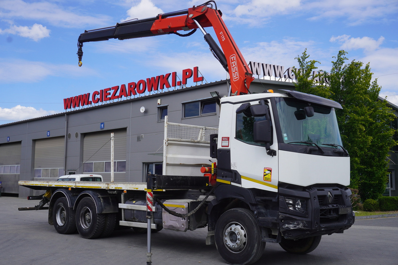RENAULT K380 6x4 / FASSI F175 crane 7.85 t / 120 thousand km! - Tovornjak z dvigalom: slika 1 RENAULT K380 6x4 / FASSI F175 crane 7.85 t / 120 thousand km! - Tovornjak z dvigalom: slika 1