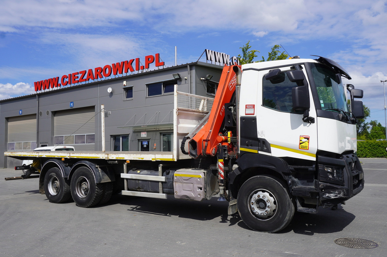 RENAULT K380 6x4 / FASSI F175 crane 7.85 t / 120 thousand km! - Tovornjak z dvigalom: slika 4 RENAULT K380 6x4 / FASSI F175 crane 7.85 t / 120 thousand km! - Tovornjak z dvigalom: slika 4