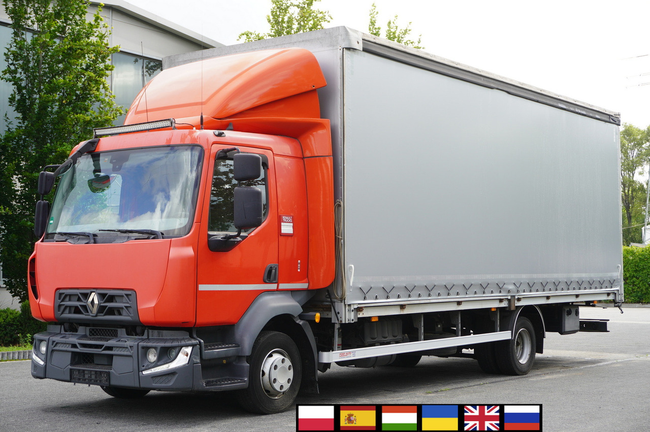 RENAULT Midlum 12.245 / dropside / sleeper / 18 pallets - Tovornjak s ponjavo: slika 1 RENAULT Midlum 12.245 / dropside / sleeper / 18 pallets - Tovornjak s ponjavo: slika 1