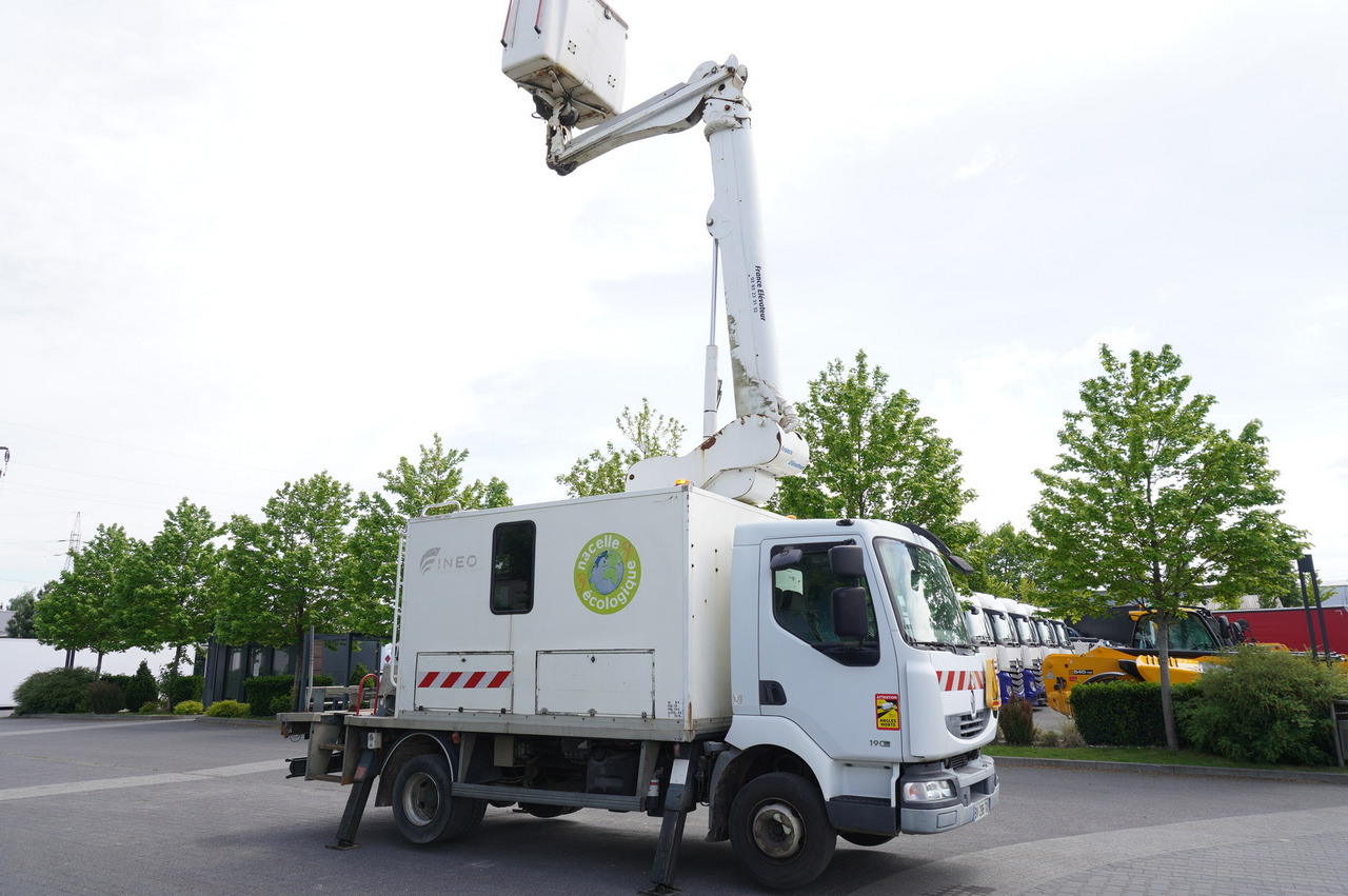 RENAULT Midlum 190 DXi 14m lift - Dvižna ploščad montirana na tovornjak: slika 1 RENAULT Midlum 190 DXi 14m lift - Dvižna ploščad montirana na tovornjak: slika 1
