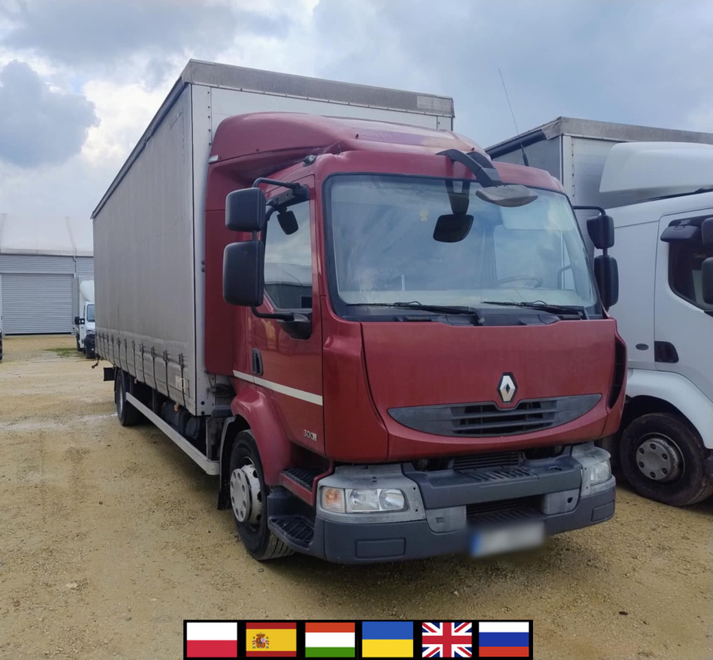 RENAULT Midlum 300 / Curtain 18 EPAL / Sleeping cab - Tovornjak s ponjavo: slika 1 RENAULT Midlum 300 / Curtain 18 EPAL / Sleeping cab - Tovornjak s ponjavo: slika 1