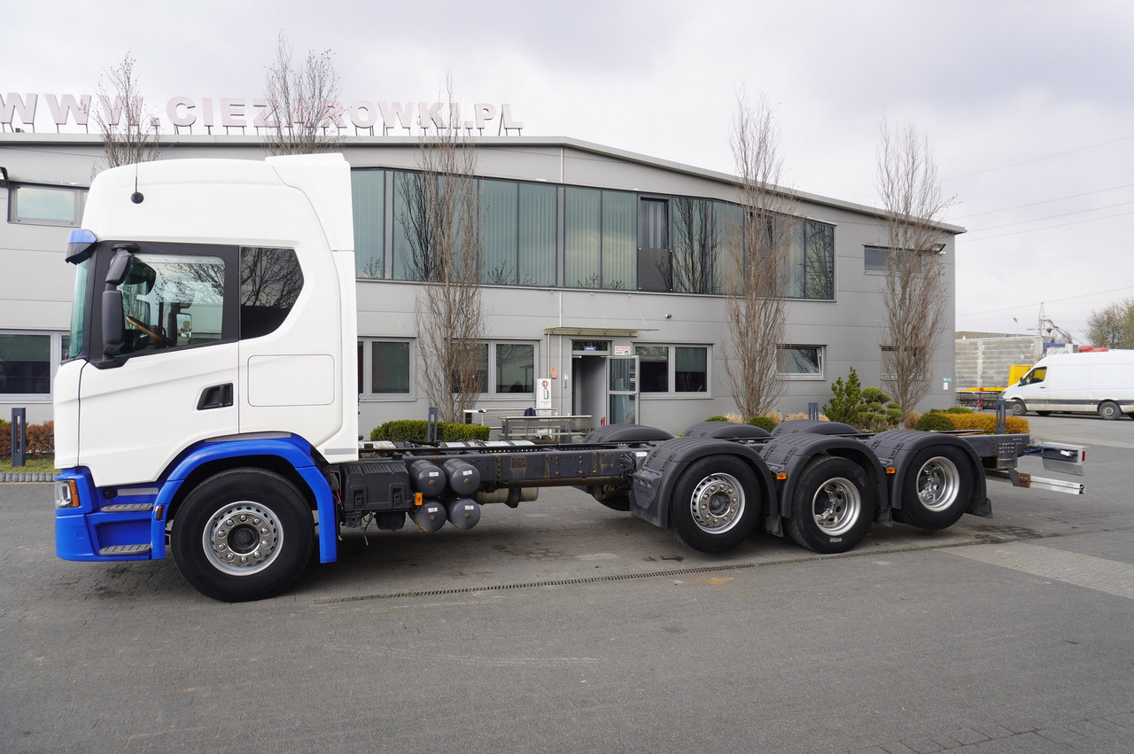 SCANIA G500 8x2 / 2nd axis steered / Chassis 8.35 m / 2021 - Tovornjak z dvigalom: slika 3 SCANIA G500 8x2 / 2nd axis steered / Chassis 8.35 m / 2021 - Tovornjak z dvigalom: slika 3
