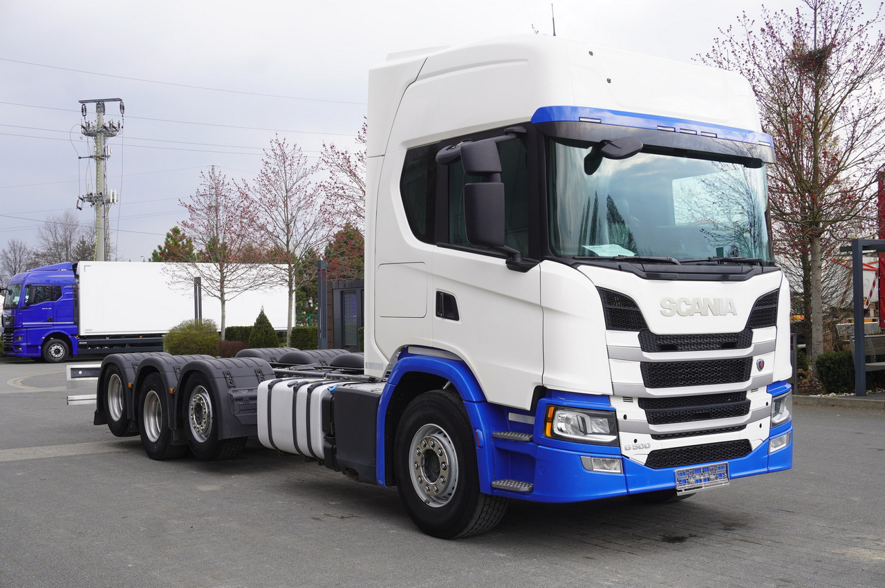 Tovornjak z dvigalom SCANIA G500 8x2 / 2nd axis steered / Chassis 8.35 m / 2021: slika 9