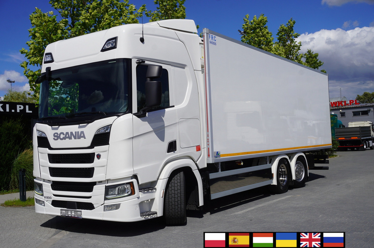 SCANIA R500 / Lecapitaine refrigerator 20 EPAL / Carrier Supra 950 / Steered 3rd axle - Tovornjak hladilnik: slika 1 SCANIA R500 / Lecapitaine refrigerator 20 EPAL / Carrier Supra 950 / Steered 3rd axle - Tovornjak hladilnik: slika 1