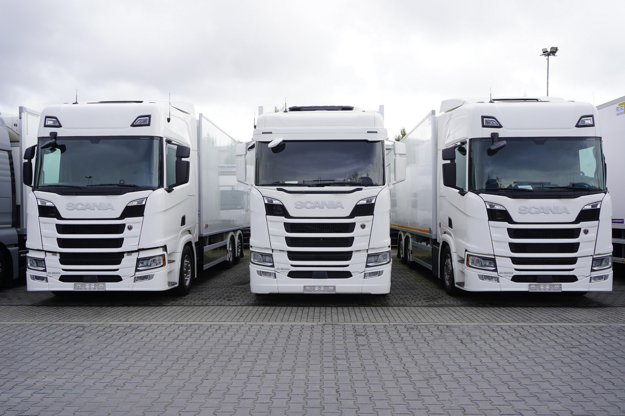 SCANIA R500 / Refrigerator Superstructure / steered axle / several units - Tovornjak hladilnik: slika 2 SCANIA R500 / Refrigerator Superstructure / steered axle / several units - Tovornjak hladilnik: slika 2