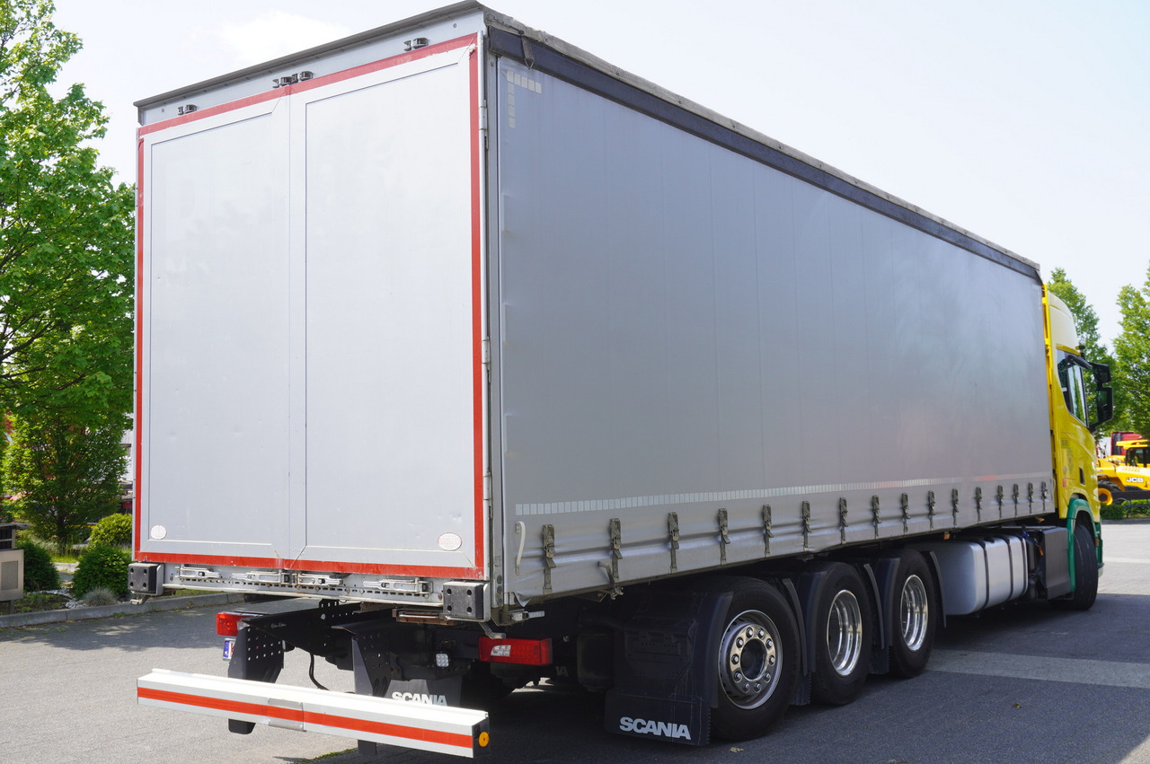SCANIA R650 V8 8x4 /4 / 2020 / Curtainsider 23 EPAL - Tovornjak s ponjavo: slika 4 SCANIA R650 V8 8x4 /4 / 2020 / Curtainsider 23 EPAL - Tovornjak s ponjavo: slika 4