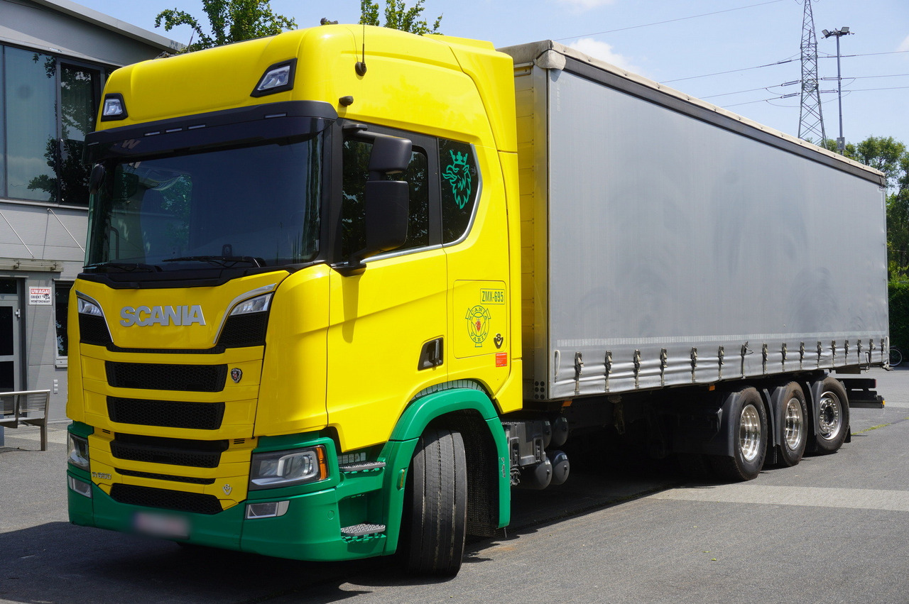 SCANIA R650 V8 8x4 /4 / 2020 / Curtainsider 23 EPAL - Tovornjak s ponjavo: slika 2 SCANIA R650 V8 8x4 /4 / 2020 / Curtainsider 23 EPAL - Tovornjak s ponjavo: slika 2