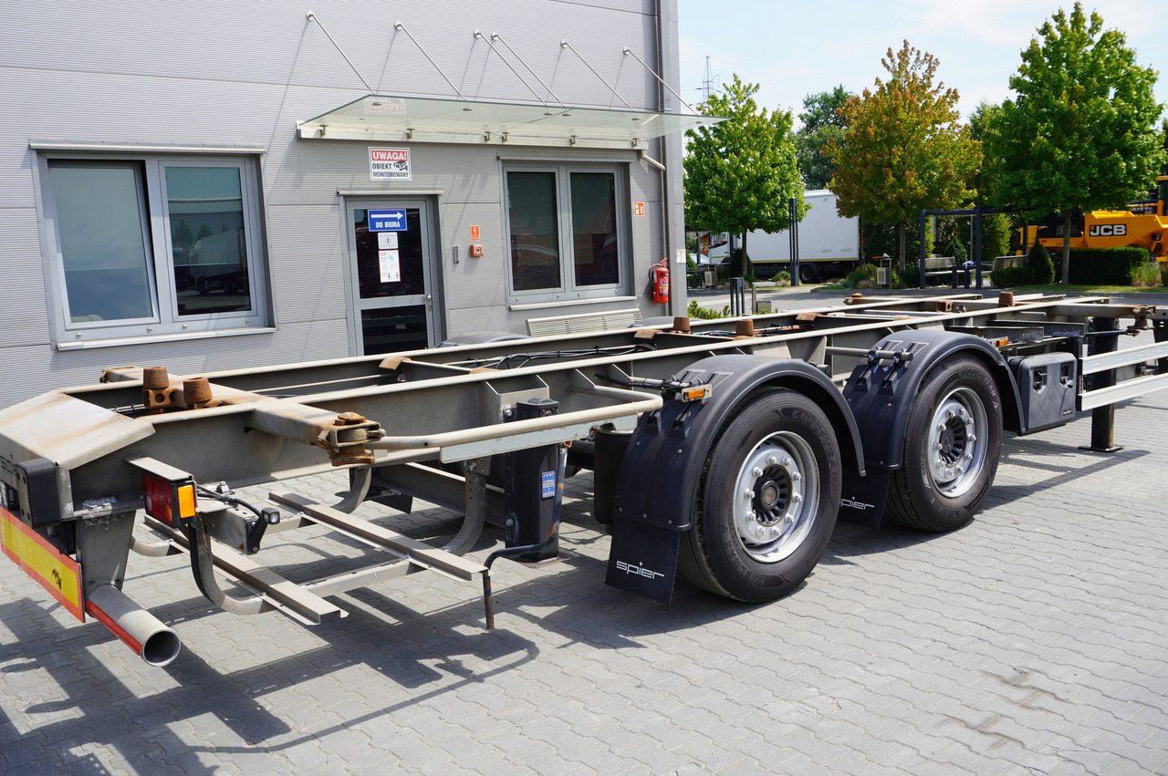 SPIER Trailer ZWL 290 BDF / 18 t - Prikolica šasija: slika 1 SPIER Trailer ZWL 290 BDF / 18 t - Prikolica šasija: slika 1