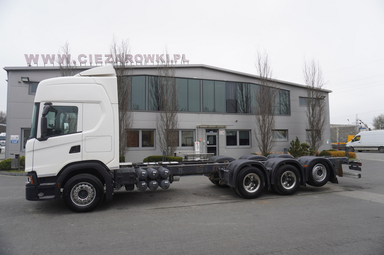 Scania G540 8x4 / Chassis 8.7 m / Steered axle / 2021 - Tovornjak-šasija: slika 3 Scania G540 8x4 / Chassis 8.7 m / Steered axle / 2021 - Tovornjak-šasija: slika 3